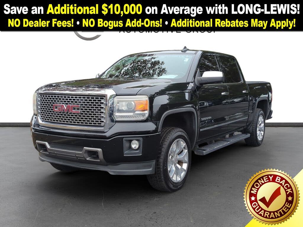 2015 GMC Sierra 1500 SLT Crew Cab 4WD
