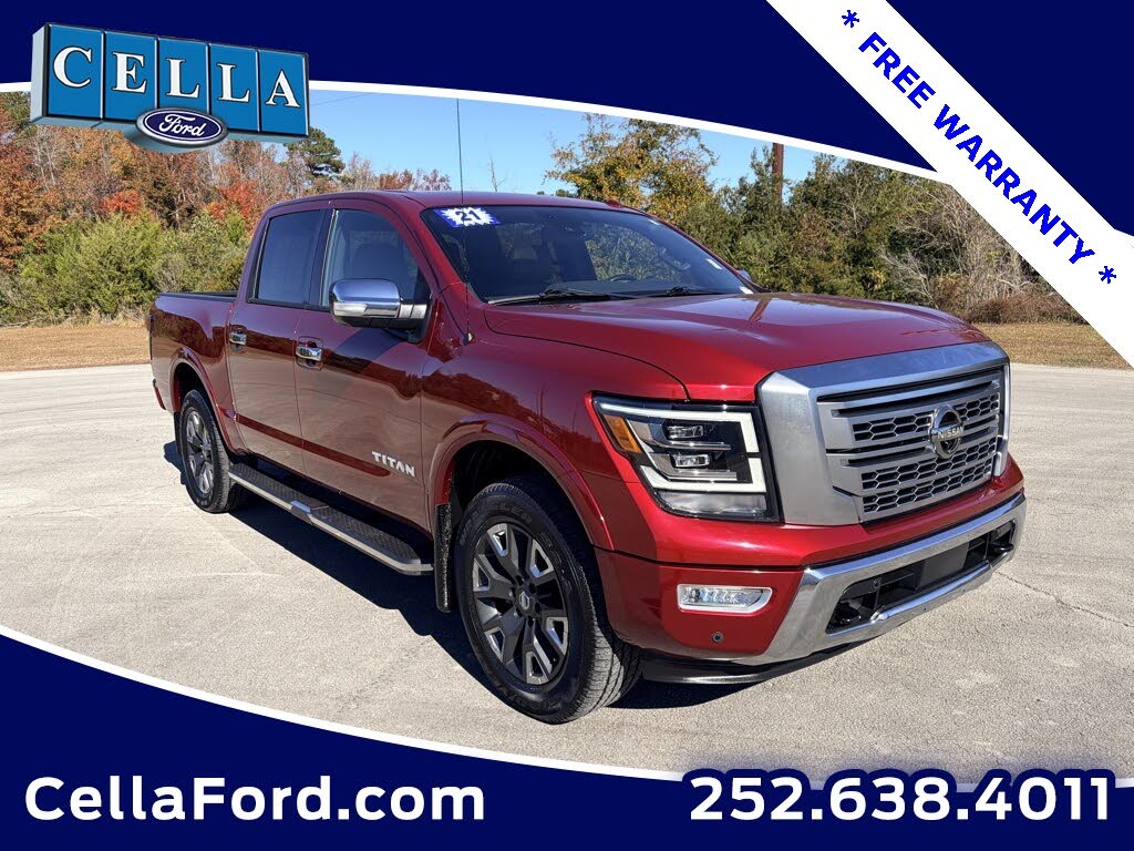 2021 Nissan Titan Platinum Reserve Crew Cab 4WD