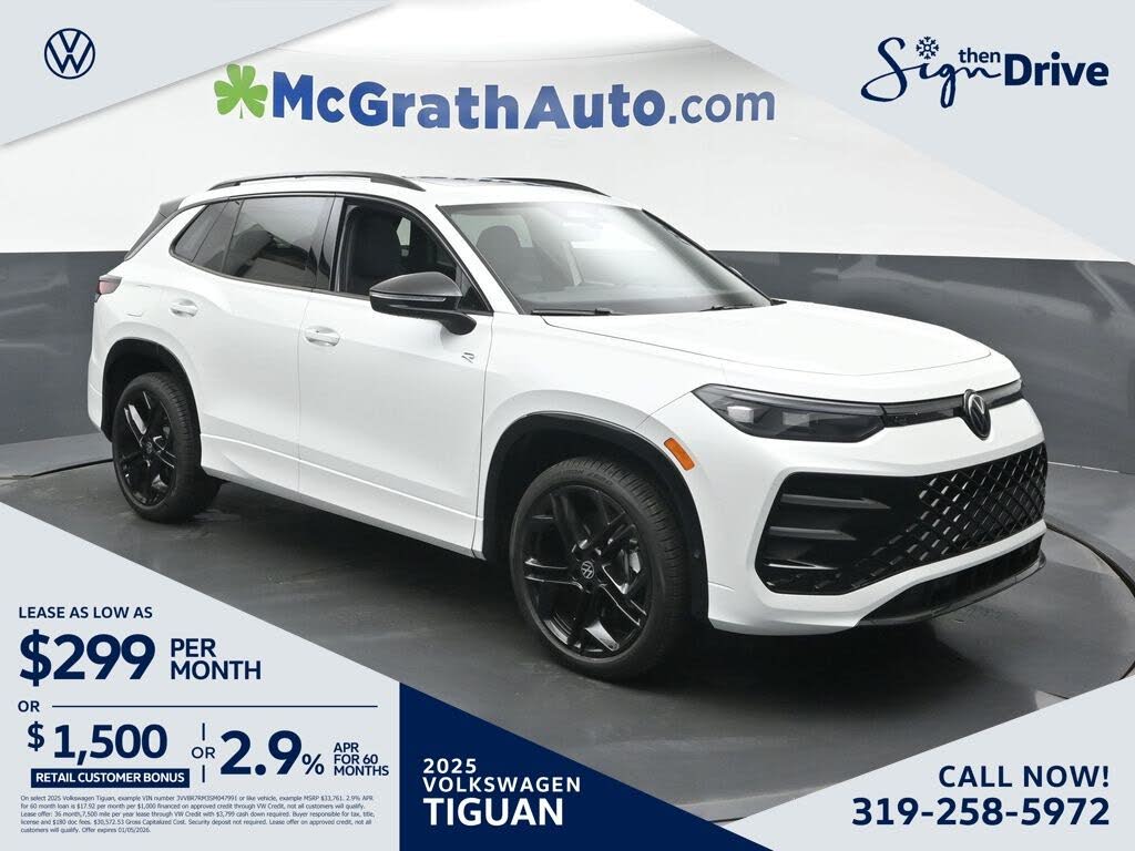 2025 Volkswagen Tiguan SE R-Line Black 4Motion