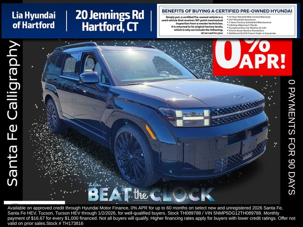 2026 Hyundai Santa Fe Calligraphy AWD