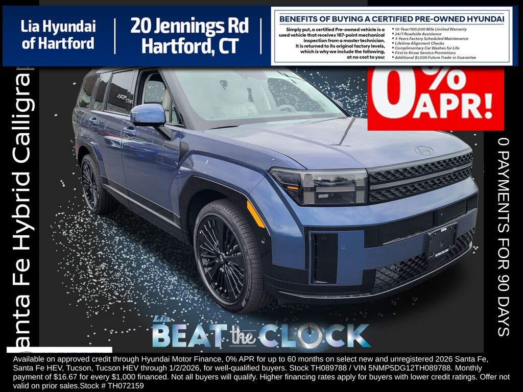 2026 Hyundai Santa Fe Hybrid Calligraphy AWD
