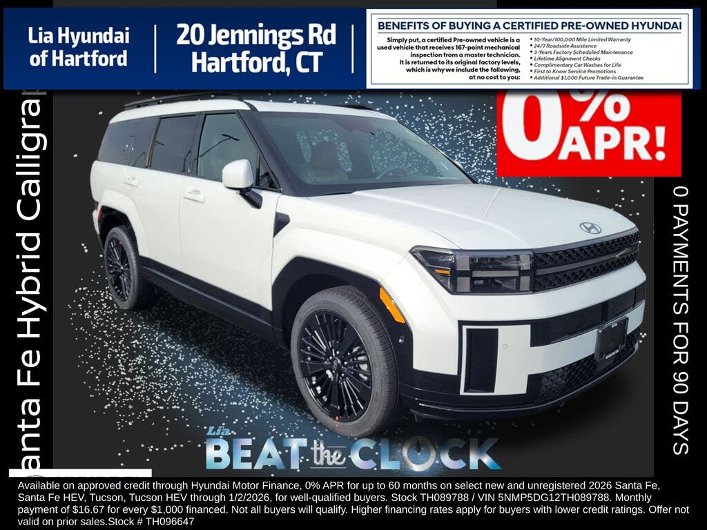 2026 Hyundai Santa Fe Hybrid Calligraphy AWD