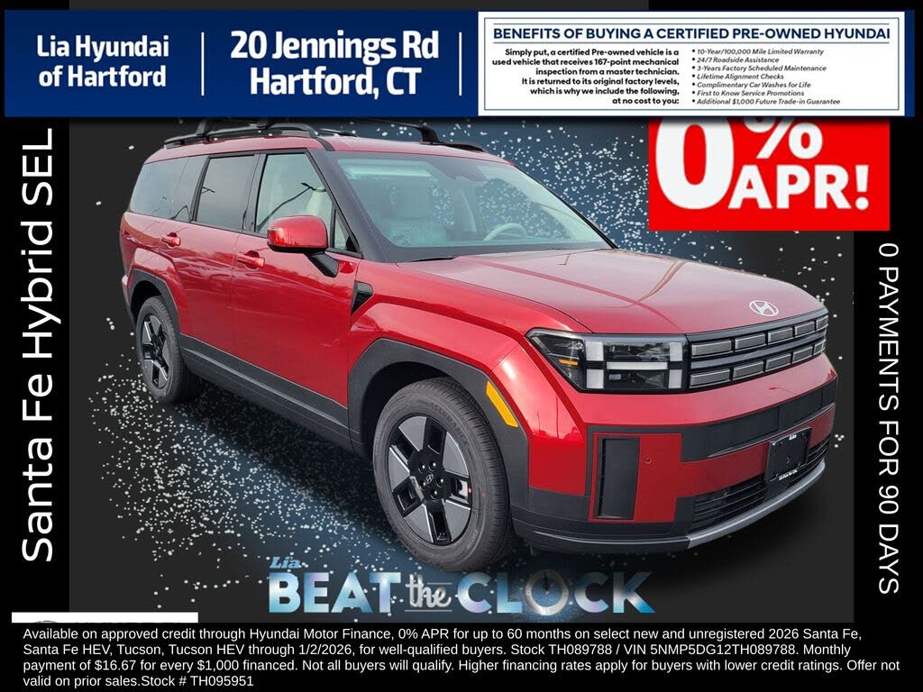 2026 Hyundai Santa Fe Hybrid SEL AWD