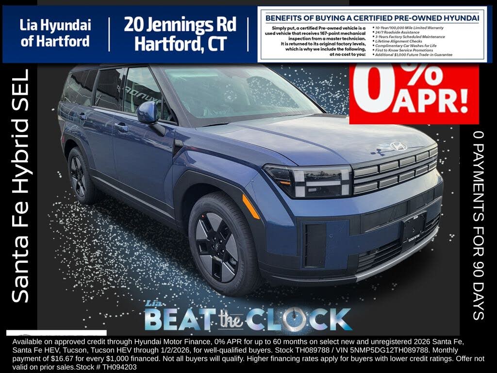 2026 Hyundai Santa Fe Hybrid SEL AWD