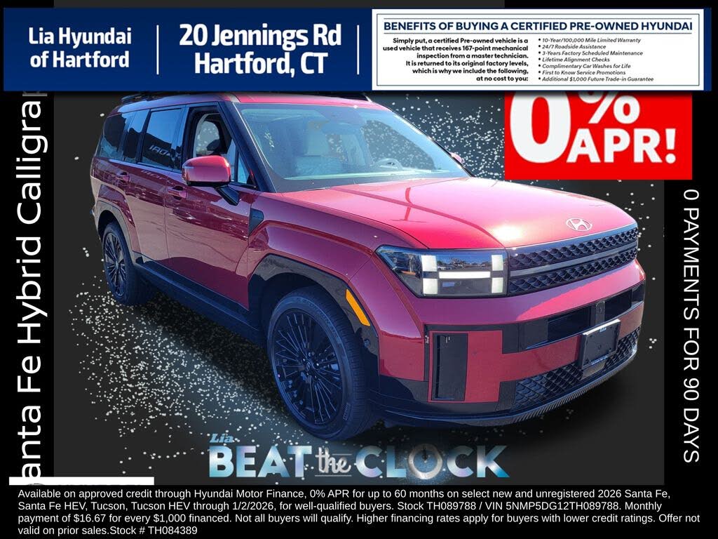 2026 Hyundai Santa Fe Hybrid Calligraphy AWD