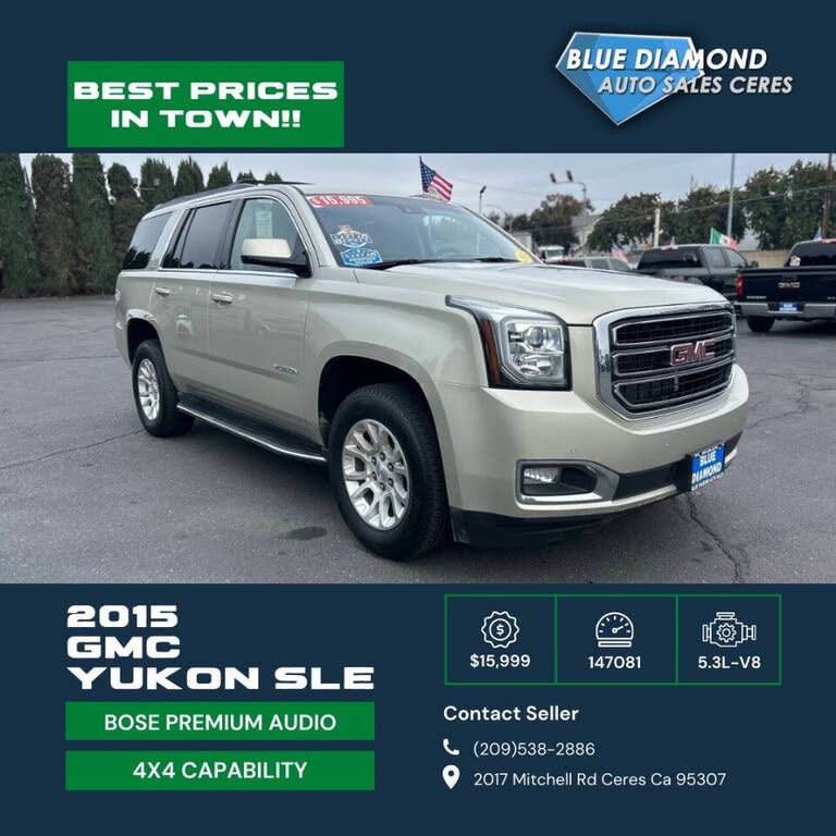 2015 GMC Yukon SLE 4WD