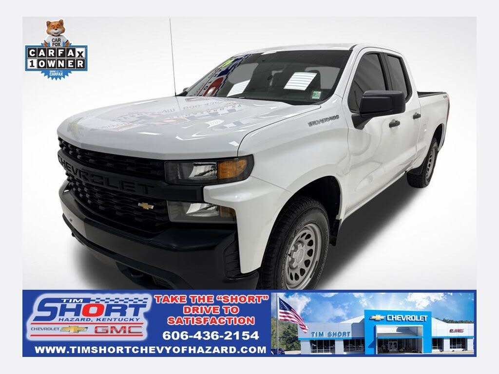 2019 Chevrolet Silverado 1500 Work Truck Double Cab 4WD