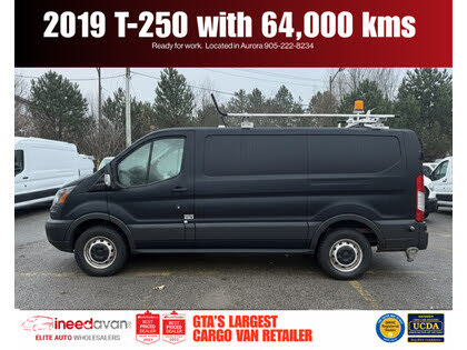 Ford Transit Cargo 250 Low Roof RWD with 60/40 Passenger-Side Doors 2019