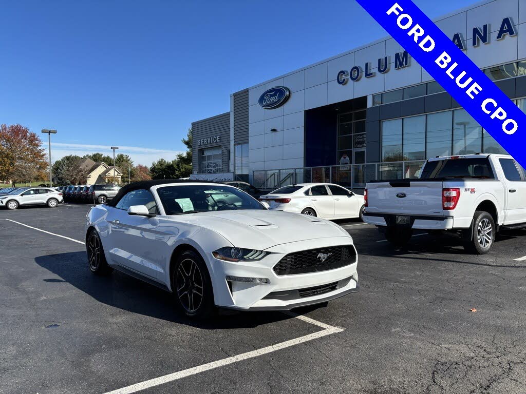 2020 Ford Mustang EcoBoost Premium Convertible RWD