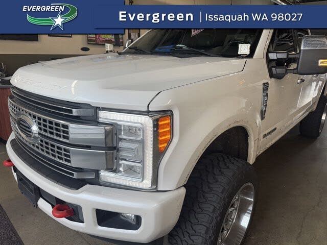 2017 Ford F-350 Super Duty Platinum Crew Cab 4WD