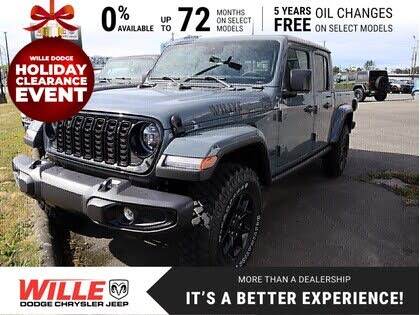 2025 Jeep Gladiator Willys Crew Cab 4WD