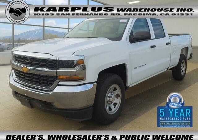 2018 Chevrolet Silverado 1500 Work Truck Double Cab 4WD