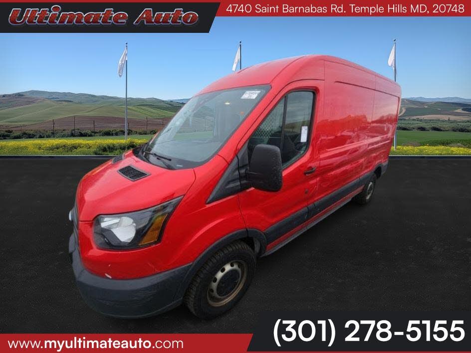 2018 Ford Transit Cargo 350 3dr LWB Medium Roof Cargo Van with Sliding Passenger Side Door