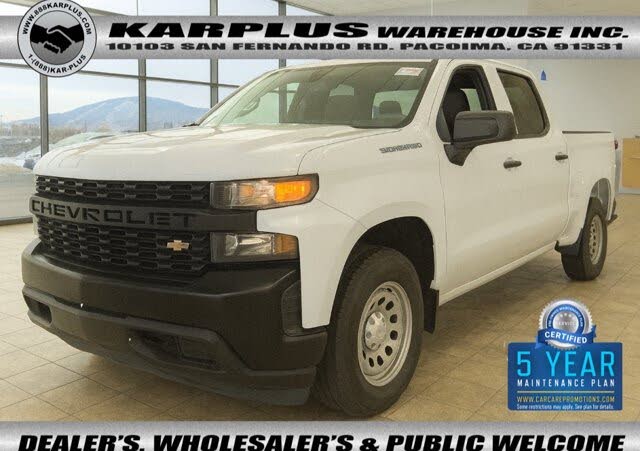 2019 Chevrolet Silverado 1500 Work Truck Double Cab RWD