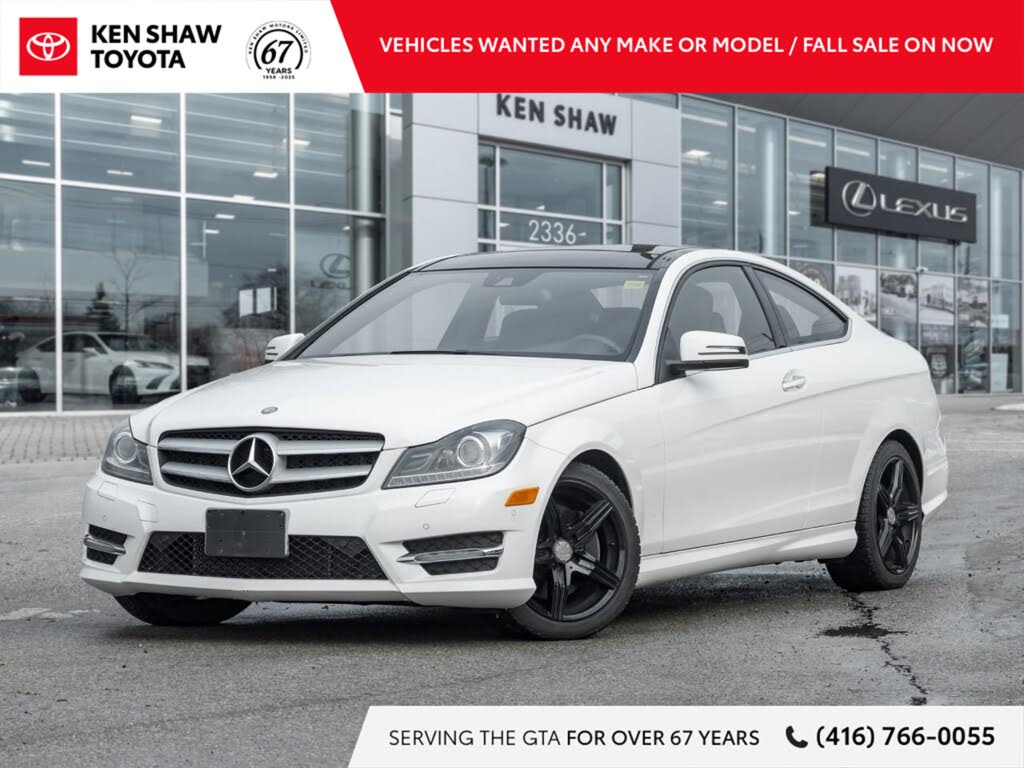 2013 Mercedes-Benz C-Class C 350 Coupe 4MATIC