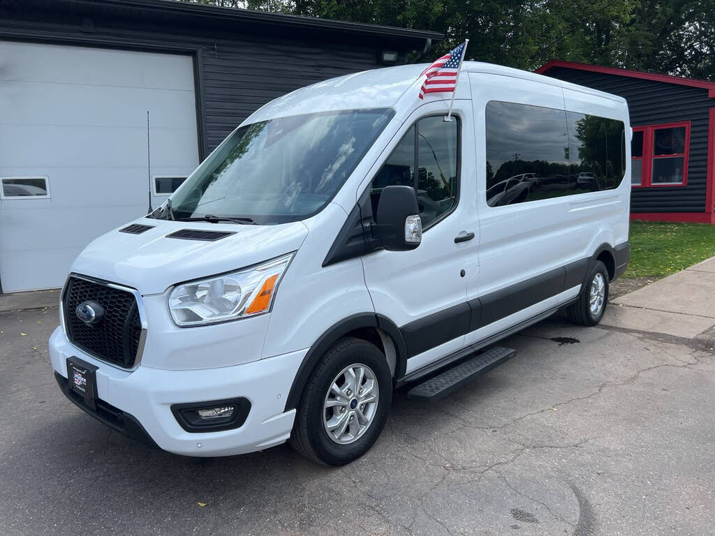2021 Ford Transit Passenger 350 XLT Medium Roof LB RWD