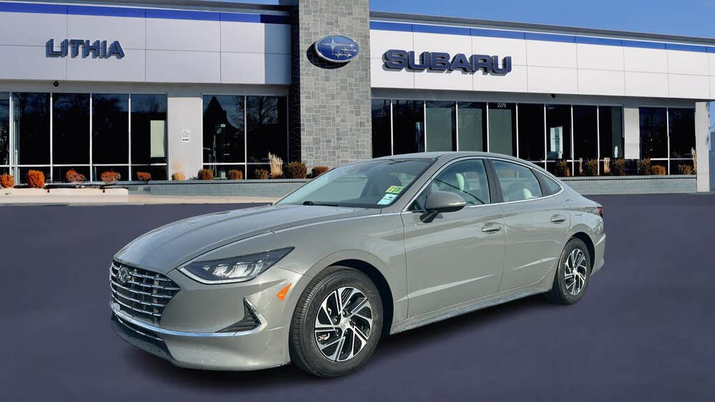 2021 Hyundai Sonata Hybrid Blue FWD