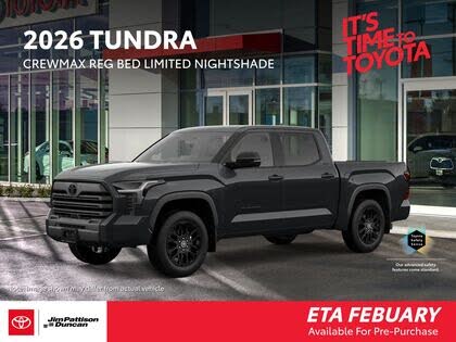 2026 Toyota Tundra Limited CrewMax Cab 4WD