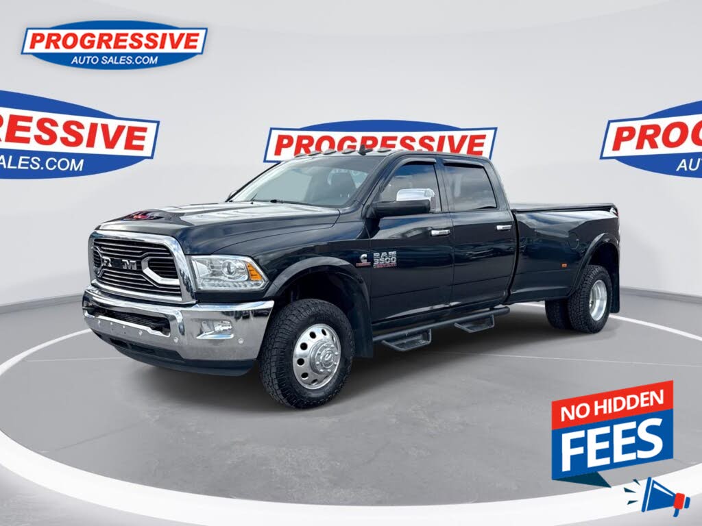 2018 RAM 3500 Laramie Crew Cab LB DRW 4WD