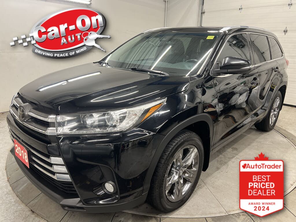 2018 Toyota Highlander Limited AWD