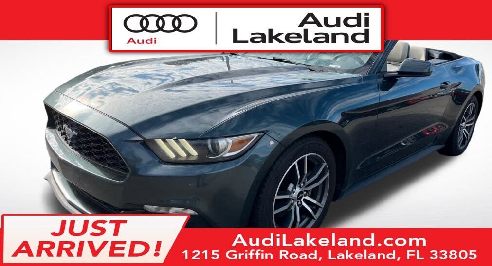 2016 Ford Mustang EcoBoost Premium Convertible RWD