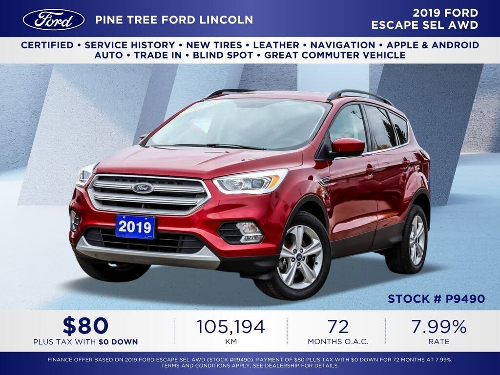 2019 Ford Escape SEL AWD