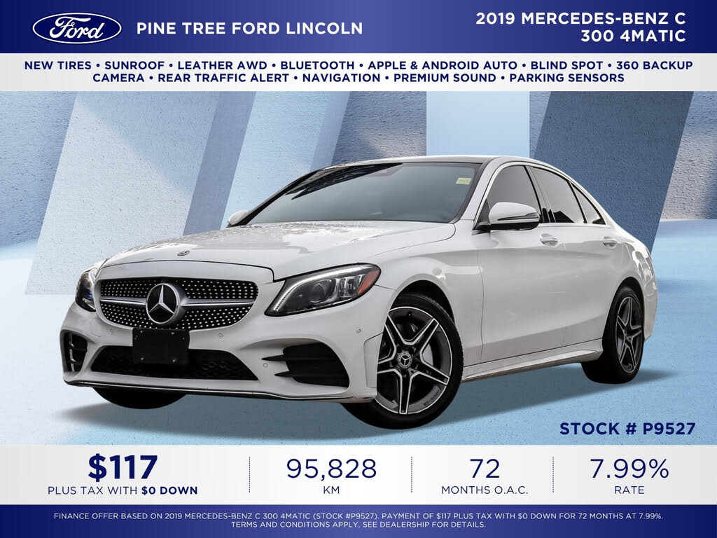 2019 Mercedes-Benz C-Class C 300 4MATIC