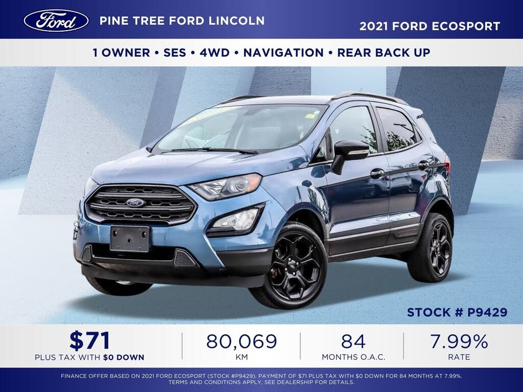 2021 Ford EcoSport SES AWD