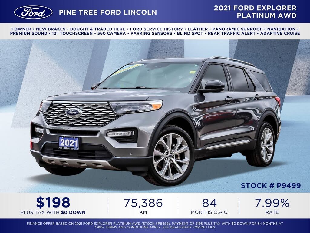 2021 Ford Explorer Platinum AWD