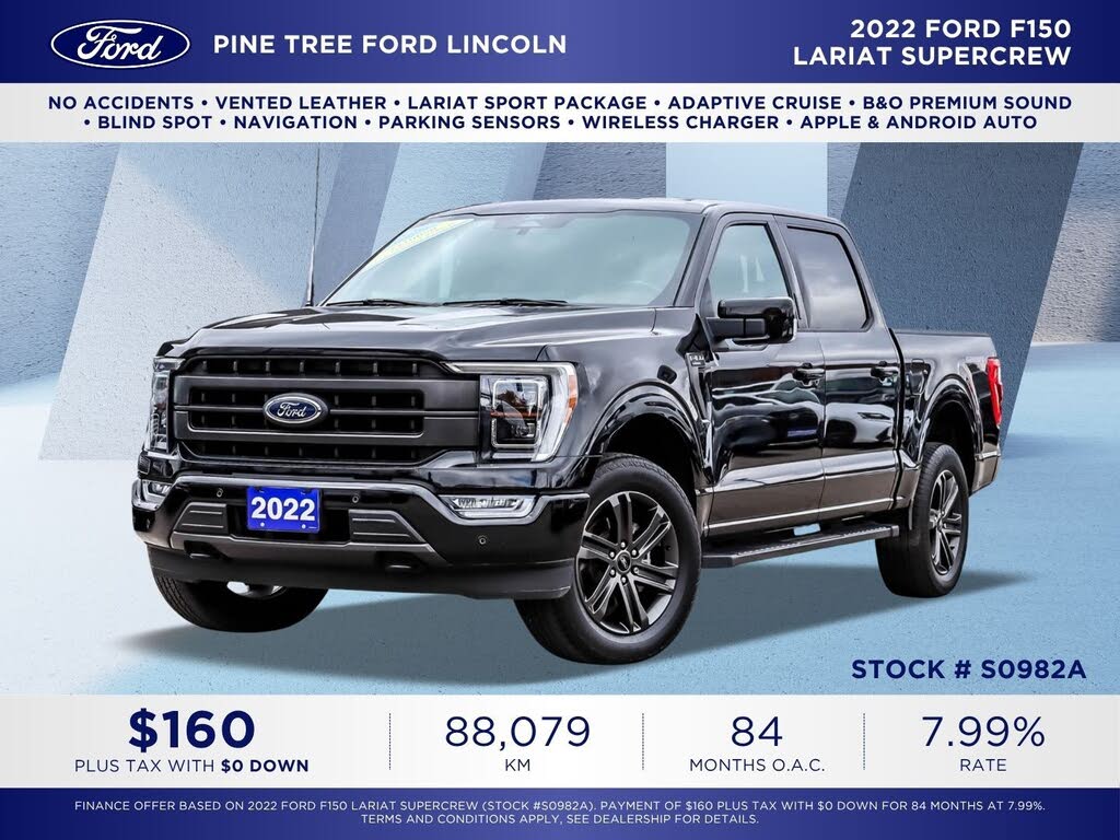 2022 Ford F-150 Lariat SuperCrew 4WD