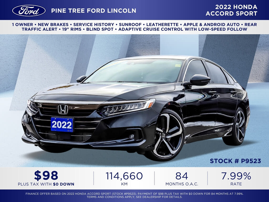 2022 Honda Accord Sport FWD