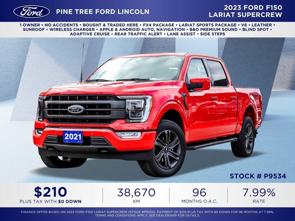 Ford F-150 Lariat SuperCrew 4WD 2023