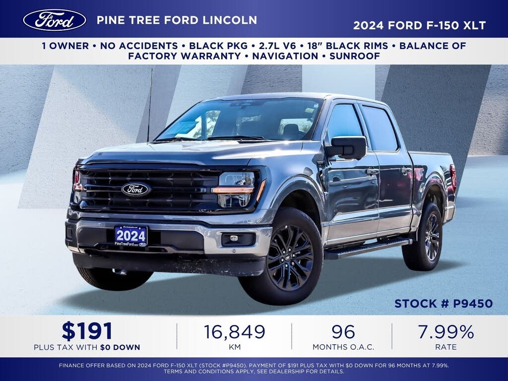 Ford F-150 XLT SuperCrew 4WD 2024