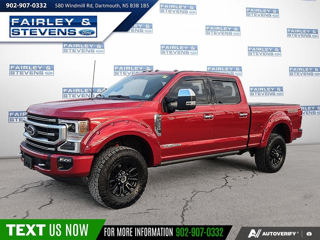 2022 Ford F-250 Super Duty Platinum Crew Cab 4WD