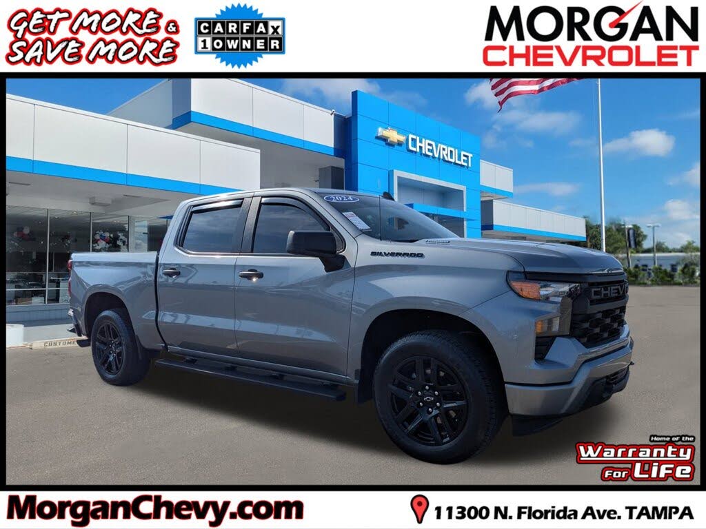 2024 Chevrolet Silverado 1500 Custom Crew Cab RWD