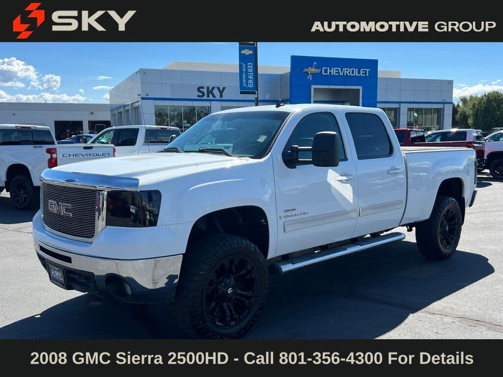 2008 GMC Sierra 2500HD SLT Crew Cab 4WD