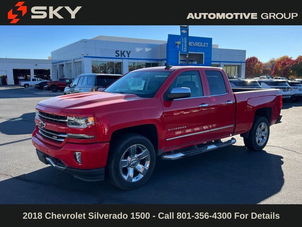 2018 Chevrolet Silverado 1500 LTZ Double Cab 4WD
