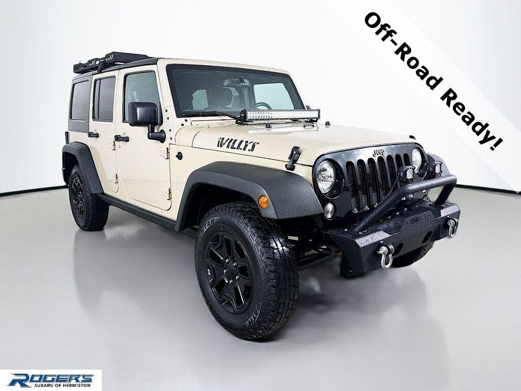 2018 Jeep Wrangler JK Unlimited Willys Wheeler 4WD