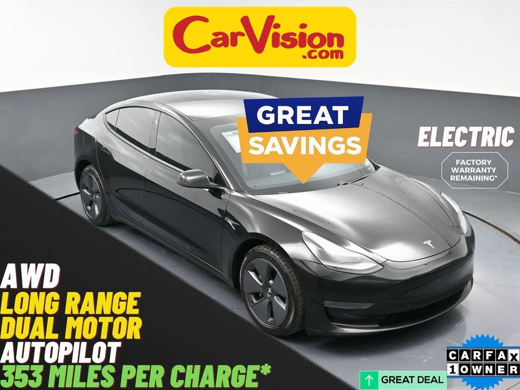 2021 Tesla Model 3 Long Range AWD