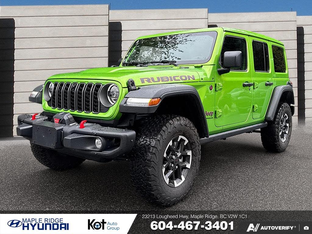 2025 Jeep Wrangler Rubicon 4-Door 4WD