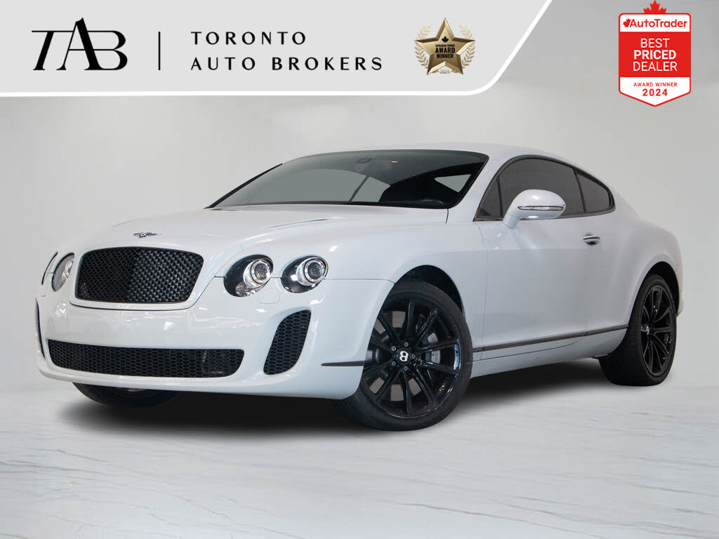 2010 Bentley Continental Supersports Coupe AWD