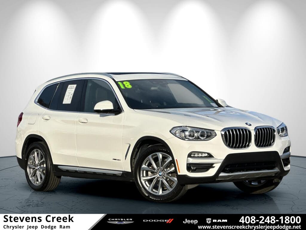 2018 BMW X3 xDrive30i AWD