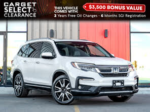 Honda Pilot Touring AWD with Rear Captain's Chairs