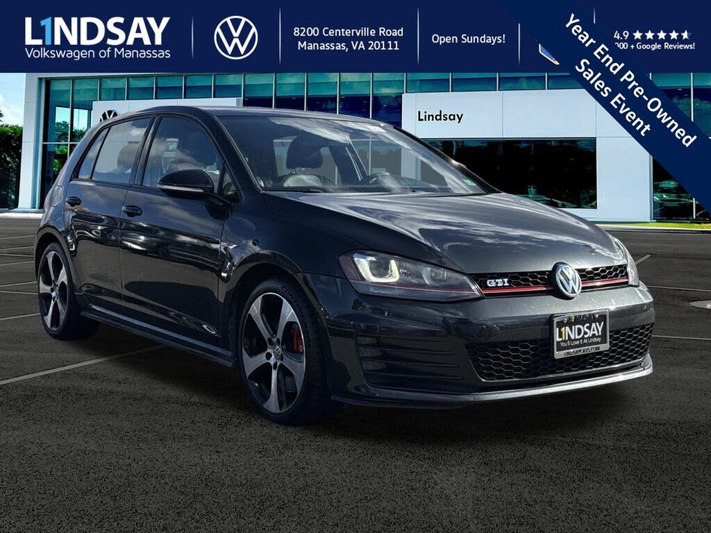 2016 Volkswagen Golf GTI 2.0T Autobahn 4-Door FWD with Performance Package