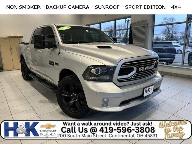 2018 RAM 1500 Sport Crew Cab 4WD