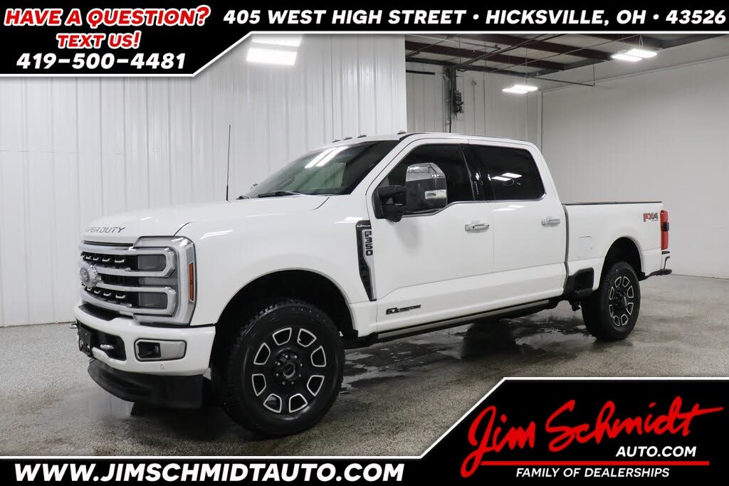 2024 Ford F-350 Super Duty Platinum Crew Cab 4WD