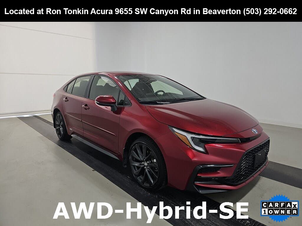 2024 Toyota Corolla Hybrid SE AWD