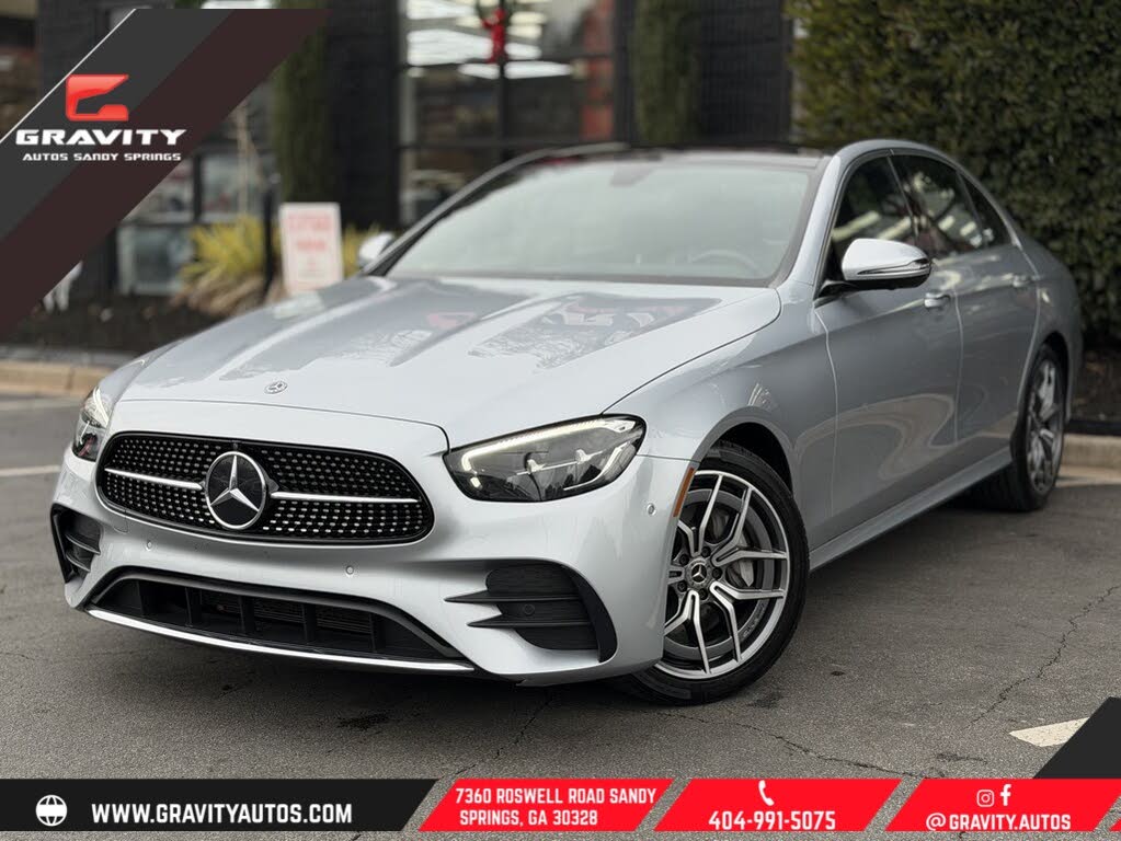 2021 Mercedes-Benz E-Class E 350 4MATIC