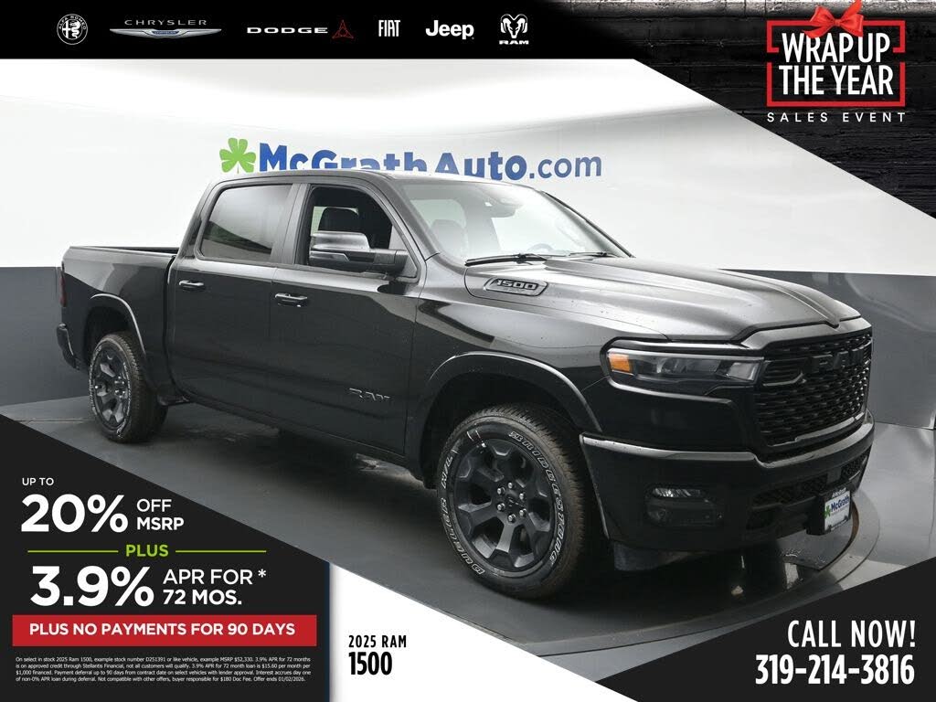 2025 RAM 1500 Big Horn Crew Cab 4WD