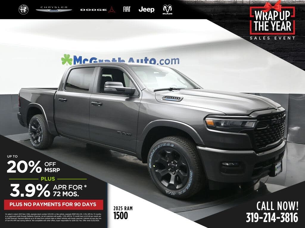 2025 RAM 1500 Big Horn Crew Cab 4WD